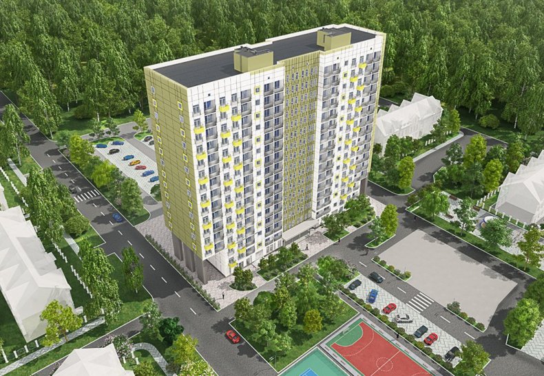 Новостройка на ул. Добролюбова, д. 32А, г. Пушкино