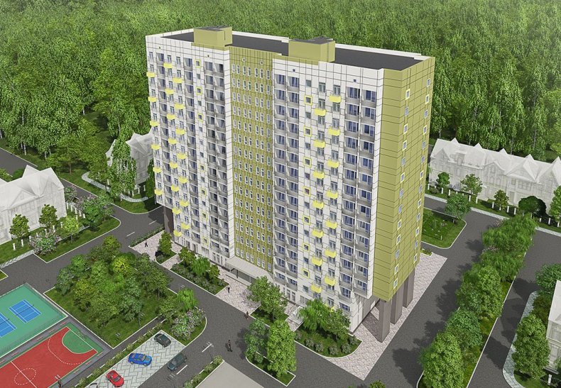 Новостройка на ул. Добролюбова, д. 32А, г. Пушкино