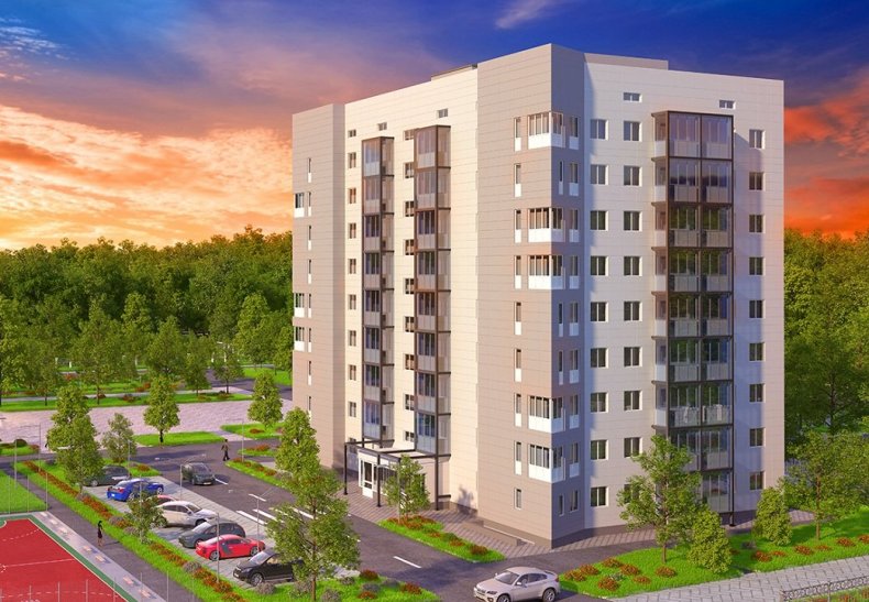 Новостройка на ул. Добролюбова, д. 32А, г. Пушкино