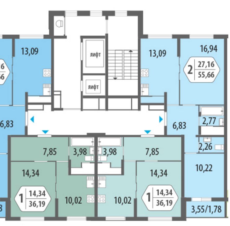 2 ���� 2-�������. 55.66 ��.�.