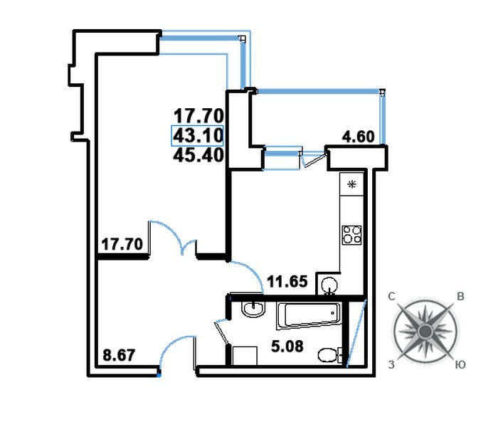 1 ���� 1-�������. 43.1 ��.�.