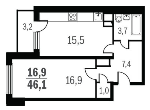 1 ���� 1-�������. 46.1 ��.�.